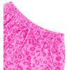imageAvanova Women Sexy 2 Piece Pajama Set Ruffle Trim Cami Top and Shorts Sleepwear SetHot Pink Leopard