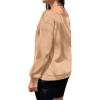 imageAvanova Women West Coast Graphic Off Shoulder Sweatshirt Boat Neck Long Sleeve Oversized Pullover ShirtBeige