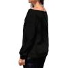imageAvanova Women West Coast Graphic Off Shoulder Sweatshirt Boat Neck Long Sleeve Oversized Pullover ShirtBlack