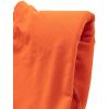 imageAvanova Womens Sleeveless Open Front Crop Top Sexy Tie Knot TShirt Basic SolidOrange