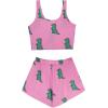 imageAvanova Womens Cute 2 Piece Tank Top Shorts Pajama Sets Sleepwear LoungewearHot Pink C
