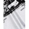 imageAvanova Women Graphic Raglan Short Sleeve Crop Top Color Block Crewneck Baby Tee ShirtBlack White