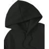 imageAvanova Women Los Angeles Graphic Drawstring Crop Hoodie Long Sleeve Drop Shoulder Pullover SweatshirtBlack B