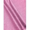 imageAvanova Womens Letter Print Tee Short Sleeve Round Neck Slim Fit Crop Top T ShirtHot Pink