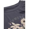 imageAvanova Women Distressed Loose Crop Top Oversized Short Sleeve Ripped Tee ShirtGrey Floral