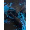 imageAvanova Women Distressed Loose Crop Top Oversized Short Sleeve Ripped Tee ShirtTie Dye Blue