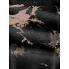 imageAvanova Women Graphic Oversized Ripped Boxy Tee Shirt Distressed Short Sleeve Crop TopBrown Moon
