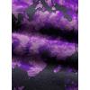 imageAvanova Women Graphic Oversized Ripped Boxy Tee Shirt Distressed Short Sleeve Crop TopTie Dye Purple