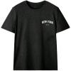 imageAvanova Women Graphic Oversized TShirt Short Sleeve Letter Print Loose Tee TopBlack Ny