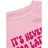 imageAvanova Women Tie Dye Graphic Ripped Tee Shirt Oversized Short Sleeve Distressed Crop TopHot Pink