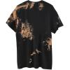 imageAvanova Women Tigers Graphic Oversized Tee Top Short Sleeve Loose Crewneck Summer TShirtTie Dye Brown a