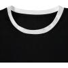 imageAvanova Womens Graphic Letter Print Short Sleeve TShirts Crewneck Casual Summer Cute Tees TopsBlack White