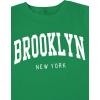 imageAvanova Womens Graphic Letter Print Short Sleeve TShirts Crewneck Casual Summer Cute Tees TopsGreen Bk
