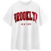 imageAvanova Womens Graphic Letter Print Short Sleeve TShirts Crewneck Casual Summer Cute Tees TopsWhite B
