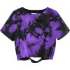 Tie Dye Purple