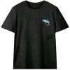 imageAvanova Women Graphic Letter Print Oversized T Shirt Short Sleeve Casual Summer Loose Fit Tee TopBlack Fishes