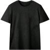 imageAvanova Women Graphic Letter Print Oversized T Shirt Short Sleeve Casual Summer Loose Fit Tee TopBlack Mushroom