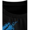 imageAvanova Women Graphic Letter Print Oversized T Shirt Short Sleeve Casual Summer Loose Fit Tee TopBlue Black