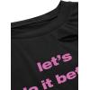 imageAvanova Women Los Angeles Graphic Distressed Oversized Crop Top Short Sleeve Ripped Boxy Loose Tee ShirtBlack Better