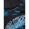 imageAvanova Women Los Angeles Graphic Distressed Oversized Crop Top Short Sleeve Ripped Boxy Loose Tee ShirtBlack Blue