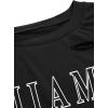 imageAvanova Women Los Angeles Graphic Distressed Oversized Crop Top Short Sleeve Ripped Boxy Loose Tee ShirtBlack Lx01