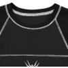 imageAvanova Women Raglan Colorblock Baby Tee Shirt Short Sleeve Summer Casual TopsBlack Spider
