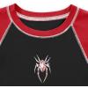 imageAvanova Women Raglan Colorblock Baby Tee Shirt Short Sleeve Summer Casual TopsRed Black Spider