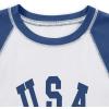 imageAvanova Women Raglan Colorblock Baby Tee Shirt Short Sleeve Summer Casual TopsWhite Usa