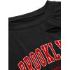 imageAvanova Women Skull Finger Graphic Distressed Tee Shirt Ripped Short Sleeve Crop TopsBlack Brooklyn