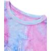 imageAvanova Women Skull Finger Graphic Distressed Tee Shirt Ripped Short Sleeve Crop TopsPurple Blue