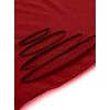 imageAvanova Women Sun Moon Graphic Distressed Crop Top Oversized Short Sleeve Ripped Tee ShirtMoon Red