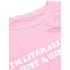 imageAvanova Women Sun Moon Graphic Distressed Crop Top Oversized Short Sleeve Ripped Tee ShirtPink Girl
