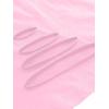 imageAvanova Women Sun Moon Graphic Distressed Crop Top Oversized Short Sleeve Ripped Tee ShirtPink Girl