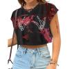 Skull Red Black