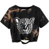 Tie Dye Brown Tiger