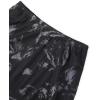imageAvanova Women Ditsy Floral Bohemia Mesh Mermaid Skirt High Waist Summer Midi SkirtsBlack C01