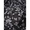 imageAvanova Women Ditsy Floral Bohemia Mesh Mermaid Skirt High Waist Summer Midi SkirtsBlack Floral
