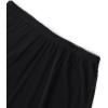 imageAvanova Women Ditsy Floral Bohemia Mesh Mermaid Skirt High Waist Summer Midi SkirtsBlack Solid