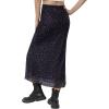 imageAvanova Women Ditsy Floral Bohemia Mesh Mermaid Skirt High Waist Summer Midi SkirtsPurple