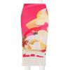 imageAvanova Women Floral Print Pencil Midi Skirt High Waisted Tight Bodycon SkirtsHot Pink