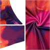 imageAvanova Women Floral Print Pencil Midi Skirt High Waisted Tight Bodycon SkirtsTie Dye Multicolor