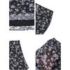 imageAvanova Women Mesh Bodycon Mini Skirt High Waist Ruched Summer Short SkirtBlack Lx02