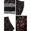 imageAvanova Women Mesh Bodycon Mini Skirt High Waist Ruched Summer Short SkirtBlack Lx05
