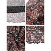 imageAvanova Women Mesh Bodycon Mini Skirt High Waist Ruched Summer Short SkirtDisty Multicolor