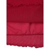 imageAvanova Women Mesh Bodycon Mini Skirt High Waist Ruched Summer Short SkirtRed F
