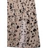 imageAvanova Womens Boho Leopard Print Thigh High Waist A Line Split Midi SkirtKhaki Leopard