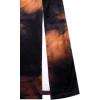 imageAvanova Womens Boho Leopard Print Thigh High Waist A Line Split Midi SkirtTie Dye Purple