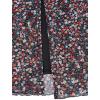 imageAvanova Womens Mesh Slit Split Long Skirts High Waisted Sexy Summer Maxi SkirtsFloral Muti