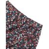 imageAvanova Womens Mesh Slit Split Long Skirts High Waisted Sexy Summer Maxi SkirtsFloral Muti