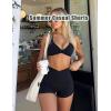 imageScrunch Butt Gym Shorts High Waisted Workout Biker Shorts Running Athletic Booty Shorts for Women Black2 Black